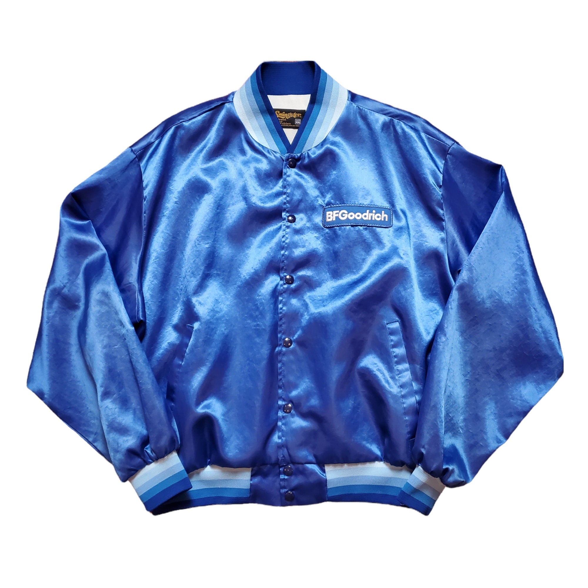 Soulful Satin Bomber Jacket - Royal Blue – Soul-Sister since 1969