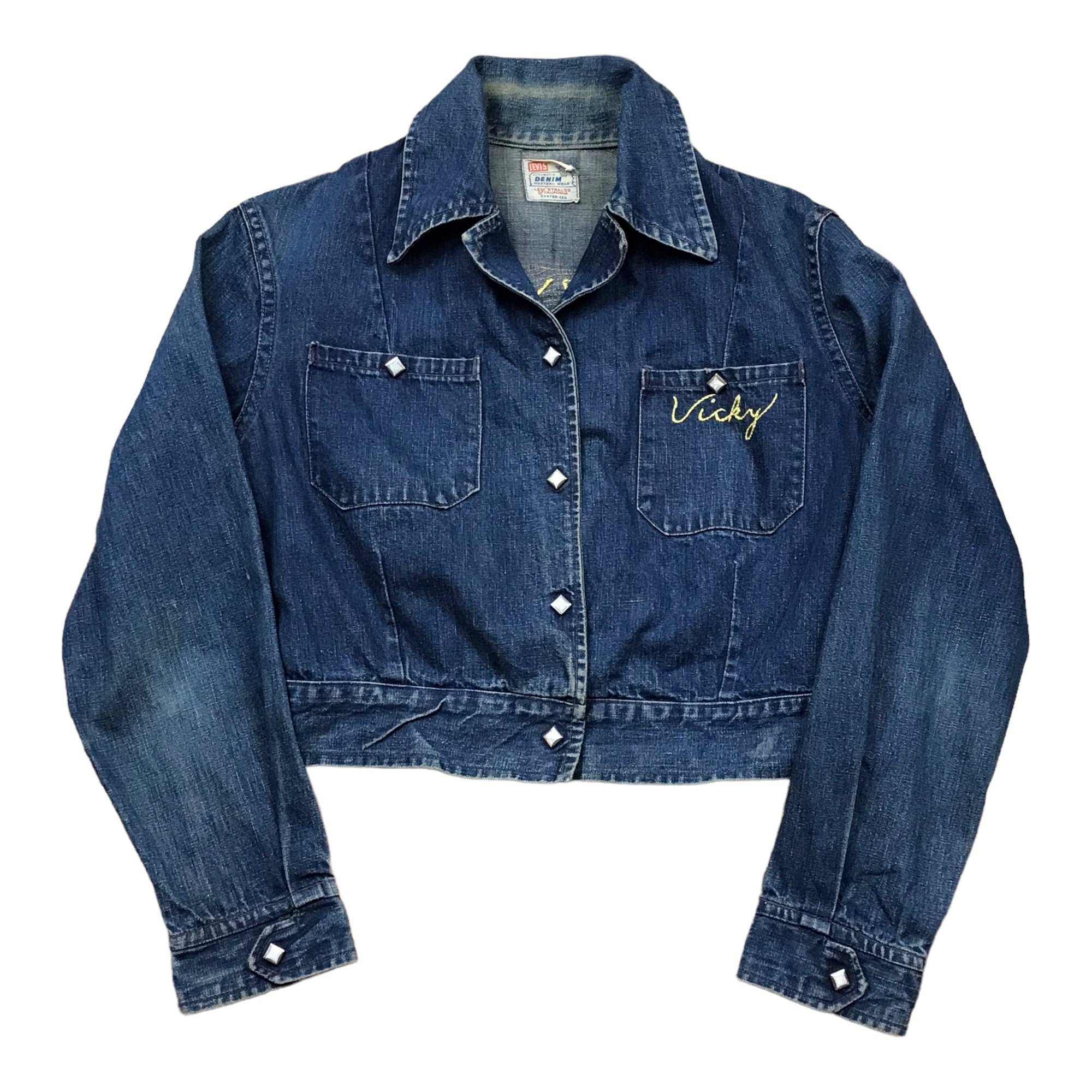 1950's levi's hot sale denim jacket