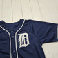 2000s/2010s Majestic Blue Detroit Tigers Miggy Cabrera 24 MLB Baseball Jersey Size S/M