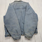 2000s Y2K Bugle Boy Fleece Lined Denim Jacket Size L