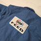 1970s Protexall Insulated Coveralls Co-Op Feed Patches "Ron" Made in USA Size L