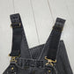 2000s Y2K Carhartt Faded Black Double Knee Overalls Size 43x29