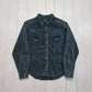 1990s Levi's Womens Denim Western Shirt Womens Size L/XL