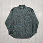 1980s/1990s Bugle Boy Paisley Print Button Down Shirt Size L/XL