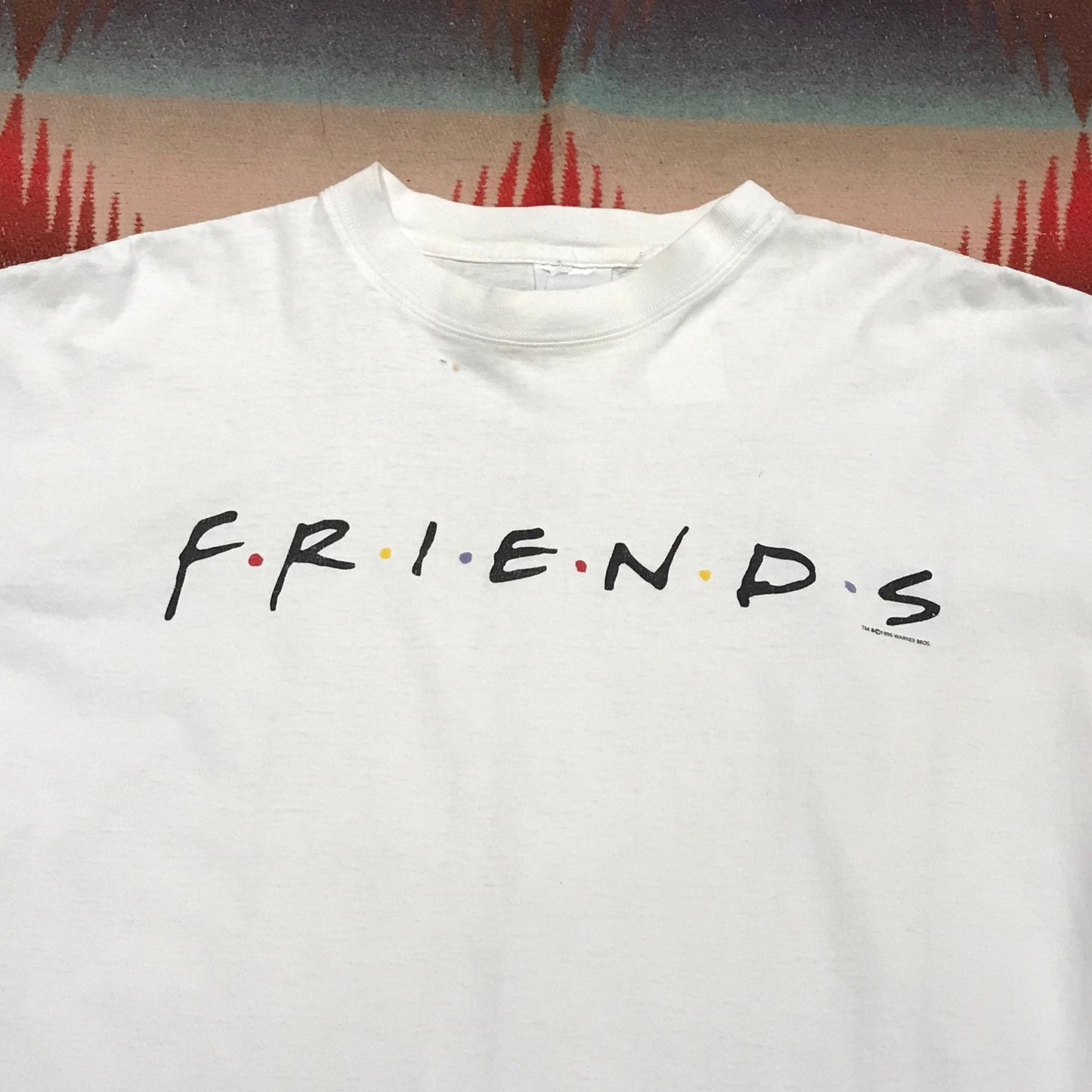 1990s 1996 Friends TV Show T-Shirt Size XL
