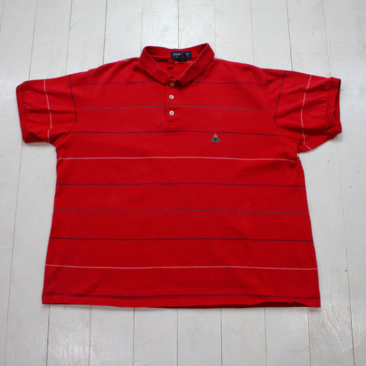 1990s Gant Polo Shirt Made in USA Size L