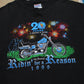 1990s 1999 Camp Good Days & Special Times Ridin' For a Reason Motorcycle Charity T-Shirt Size L/XL