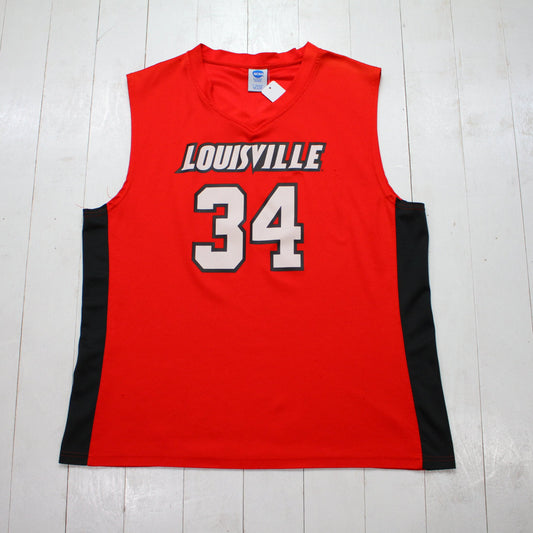 2000s/2010s NCAA Louisville Cardinals 34 Basketball Jersey Size XL