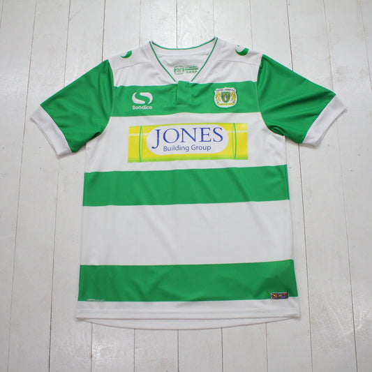 2010s 2015-2016 Sondico Yeovil Town England Authentic Soccer Football Jersey Size M