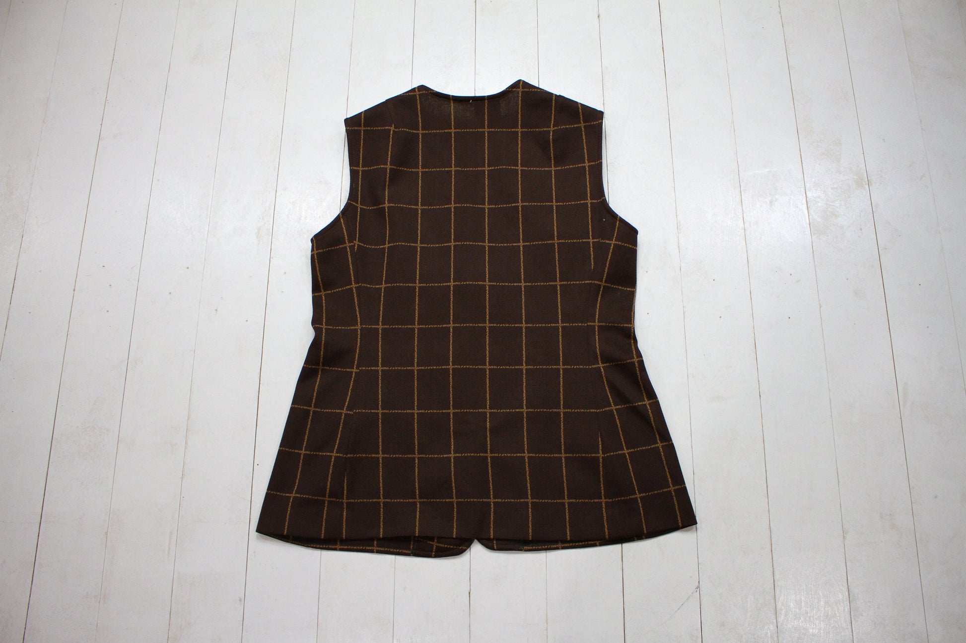 1980s/1990s The Third Dimension Milton Wallace Vest Made in Canada Women's Size L