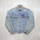 1980s Distressed Lightwash Denim Levi's 2 Pocket Type 3 Denim Trucker Jacket Men's Size XS Women's Size L