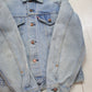 1980s Distressed Lightwash Denim Levi's 2 Pocket Type 3 Denim Trucker Jacket Men's Size XS Women's Size L