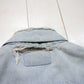 1980s Distressed Lightwash Denim Levi's 2 Pocket Type 3 Denim Trucker Jacket Men's Size XS Women's Size L