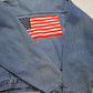 1990s/2000s Argee Embroidered USA Flag Denim Trucker Jacket Women's Size XL
