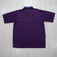 1980s/1990s Arnold Palmer Purple Pocket Polo Shirt Size M