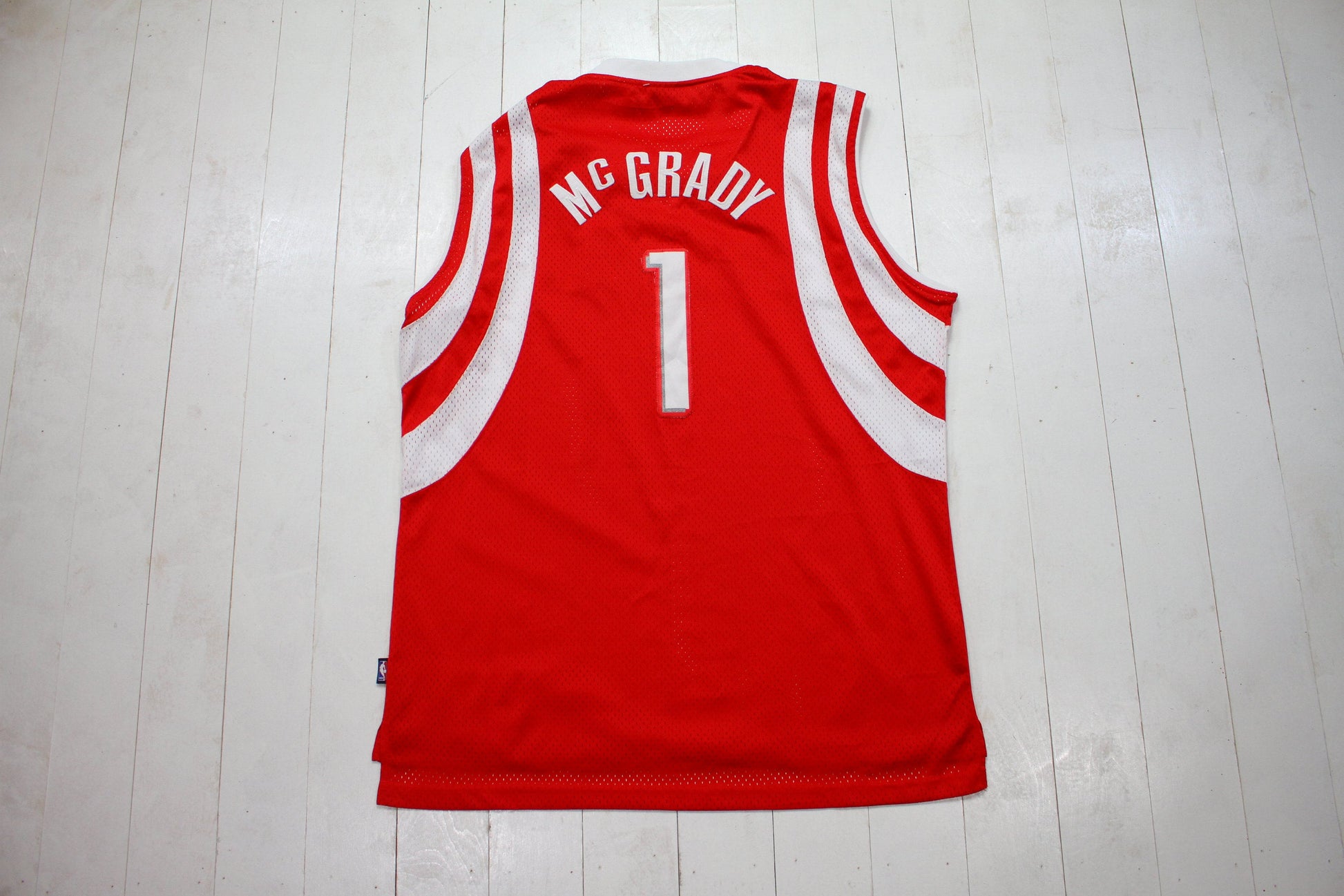 2000s Reebok Houston Rockets Tracy McGrady 1 NBA Basketball Jersey Size XXL