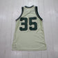 1990s Powers Spartans 35 Basketball Jersey Made in USA Size M/L