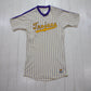 1980s MacGregor Sand-Knit Trojans 22 Baseball Jersey Made in USA Size S