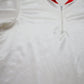 1980s/1990s Blank White Cycling Jersey Size S/M