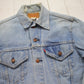 1980s Distressed Lightwash Denim Levi's 2 Pocket Type 3 Denim Trucker Jacket Men's Size XS Women's Size L