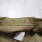 1950s US Military Shortsleeve Twill Khaki Uniform Shirt Size M