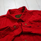 1990s Eddie Bauer Red Button Up Shirt Size M