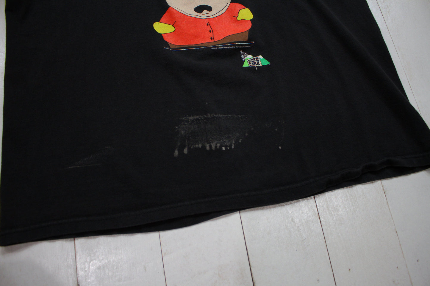 1990s 1998 South Park Eric Cartman You're Pissing Me Off Over Here T-Shirt Size L