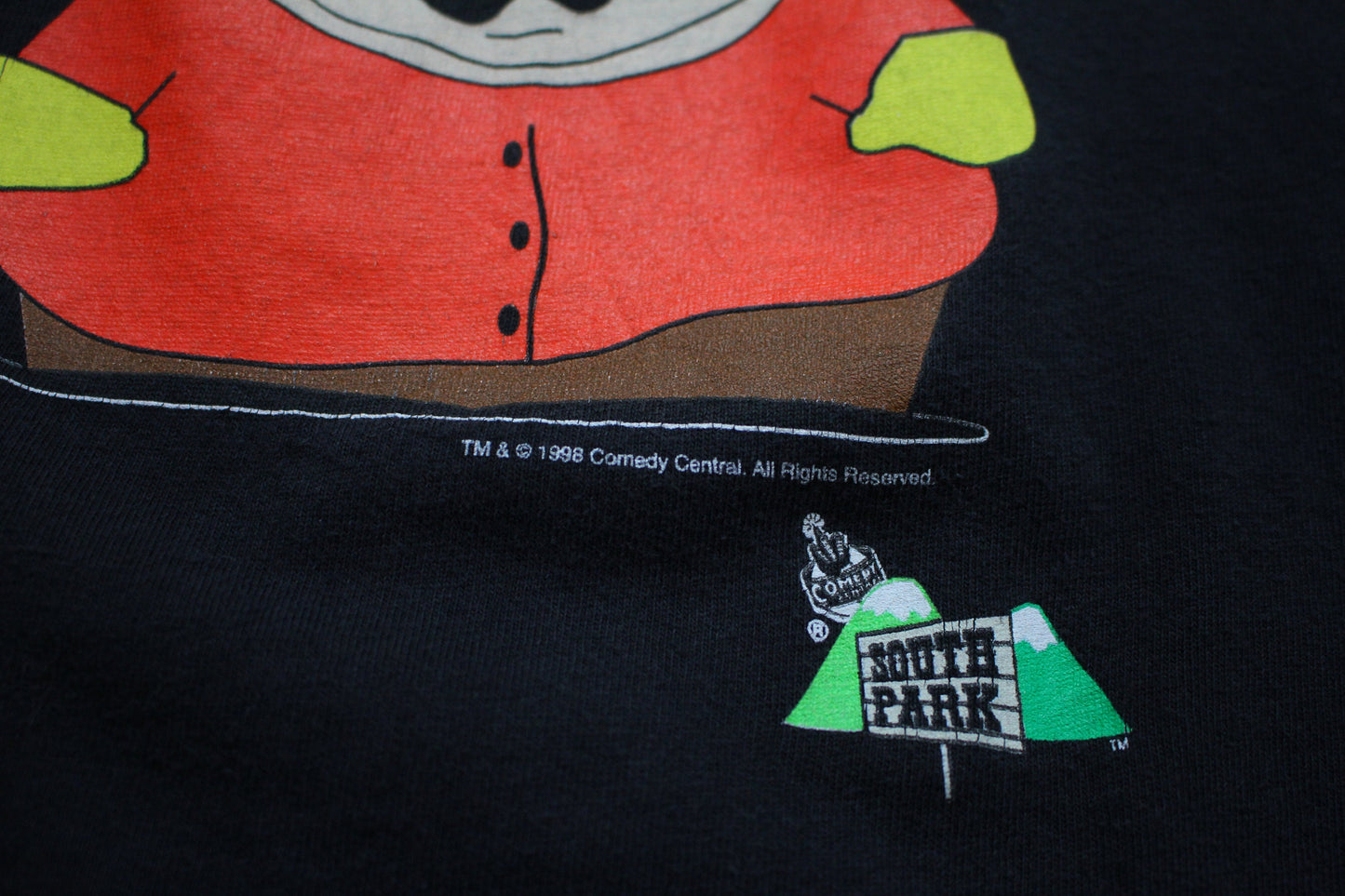 1990s 1998 South Park Eric Cartman You're Pissing Me Off Over Here T-Shirt Size L