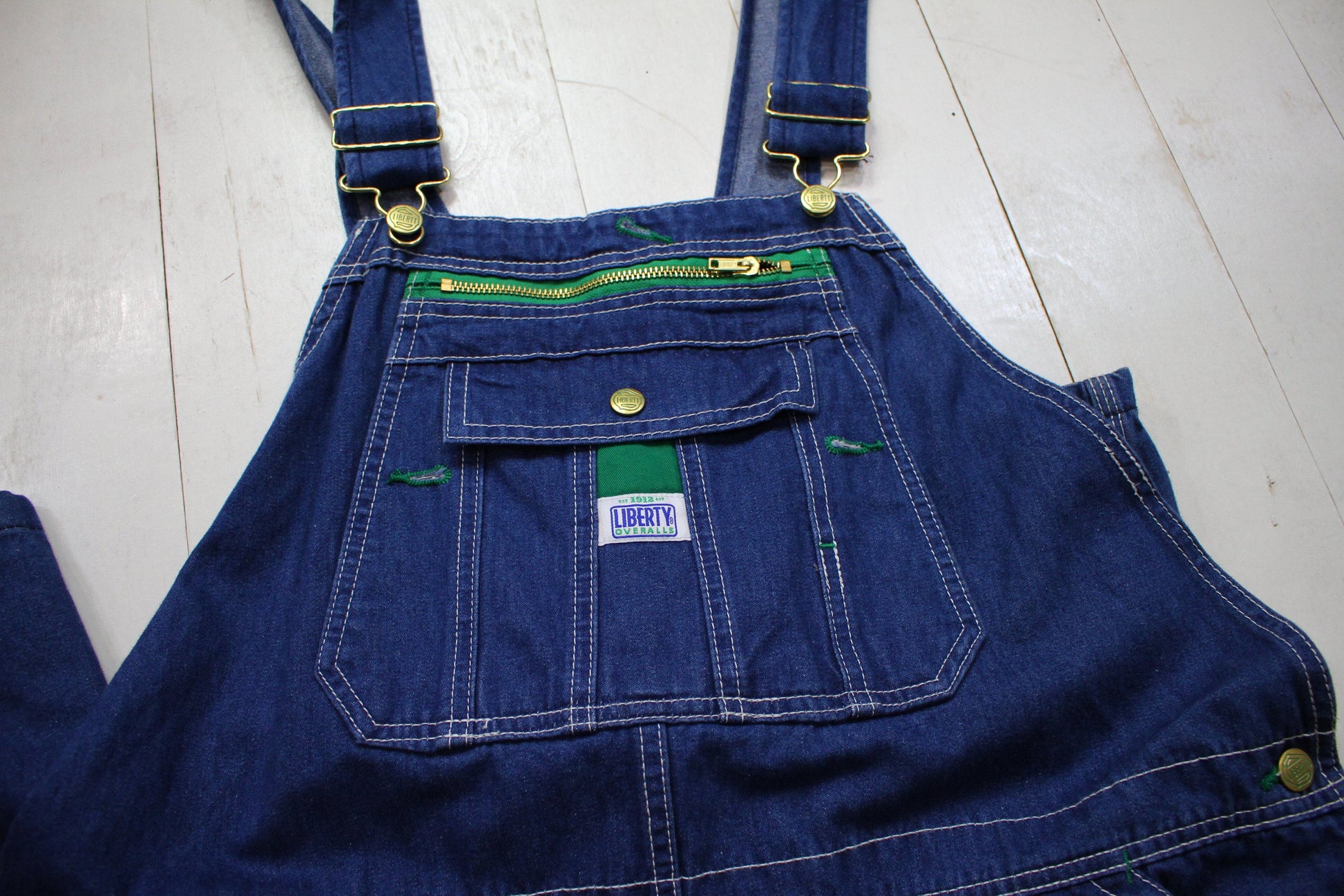 2010s Liberty Overalls Denim Overalls Size 42x29