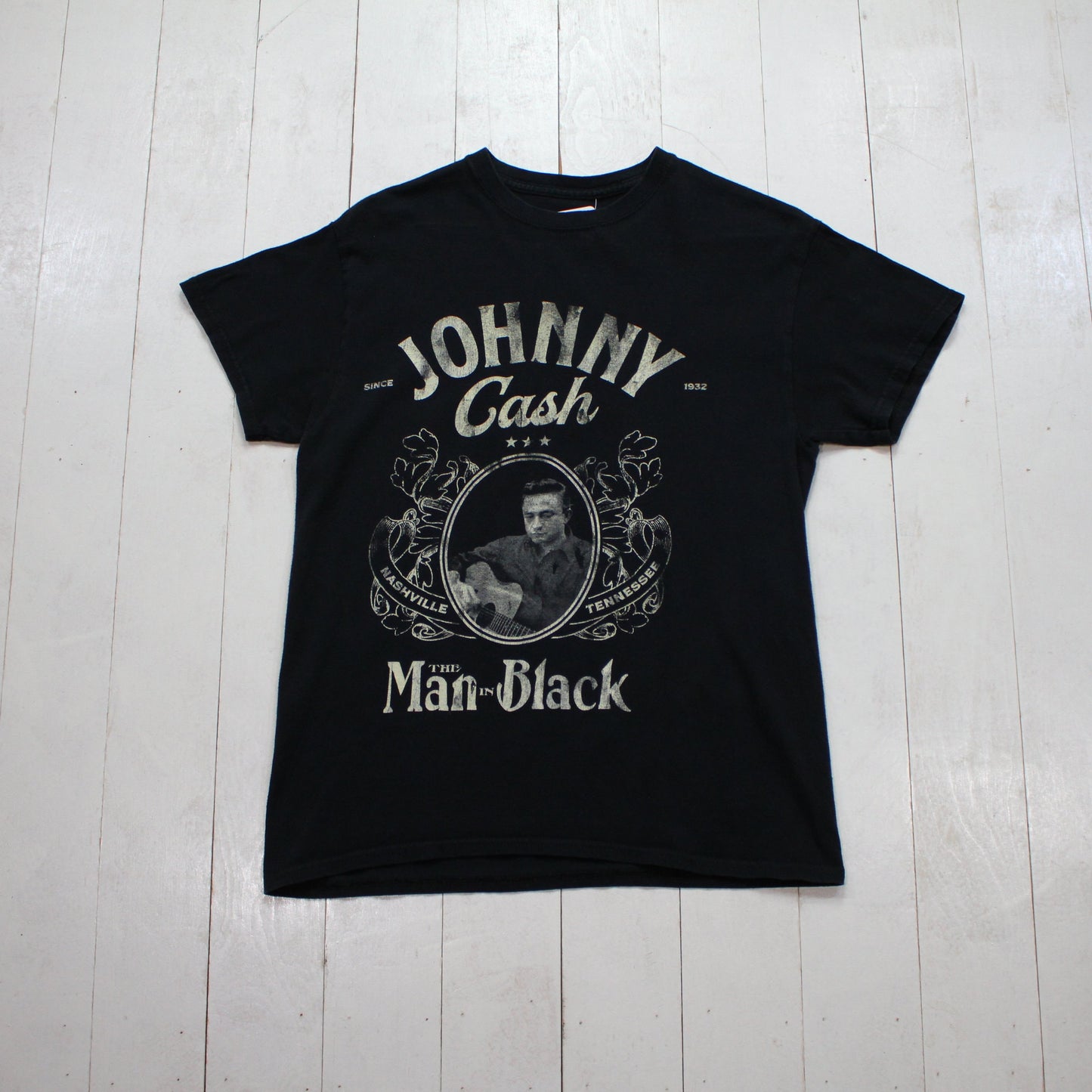 2000s/2010s Johnny Cash The Man in Black T-Shirt Size S