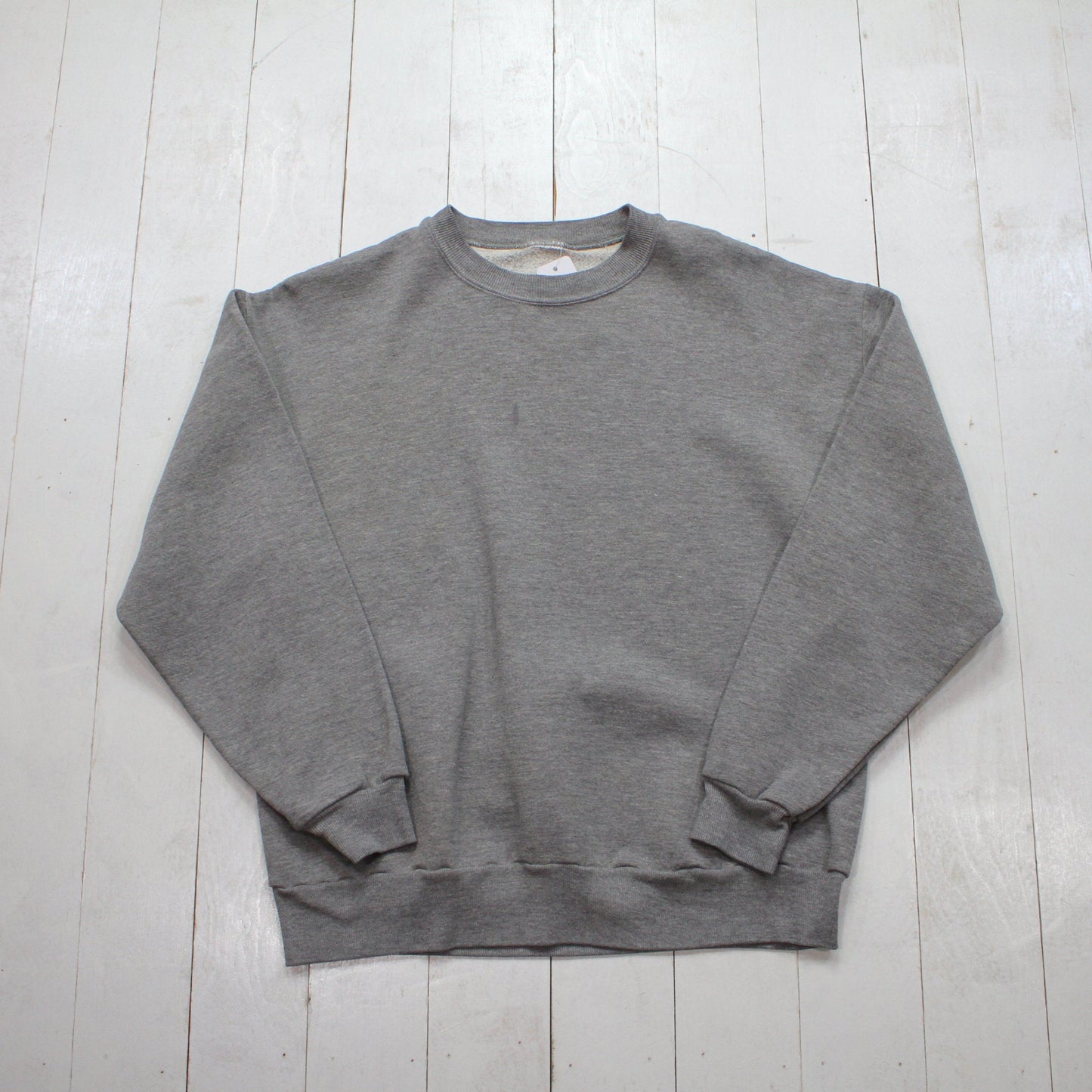 1990s/2000s Heather Grey Blank Sweatshirt Size M/L