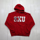 1990s/2000s Saint Xavier University Cougars Hoodie Sweatshirt Made in Canada Size M