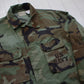 1980s/1990 US Navy Stencil Camo BDU Shirt Jacket Size L