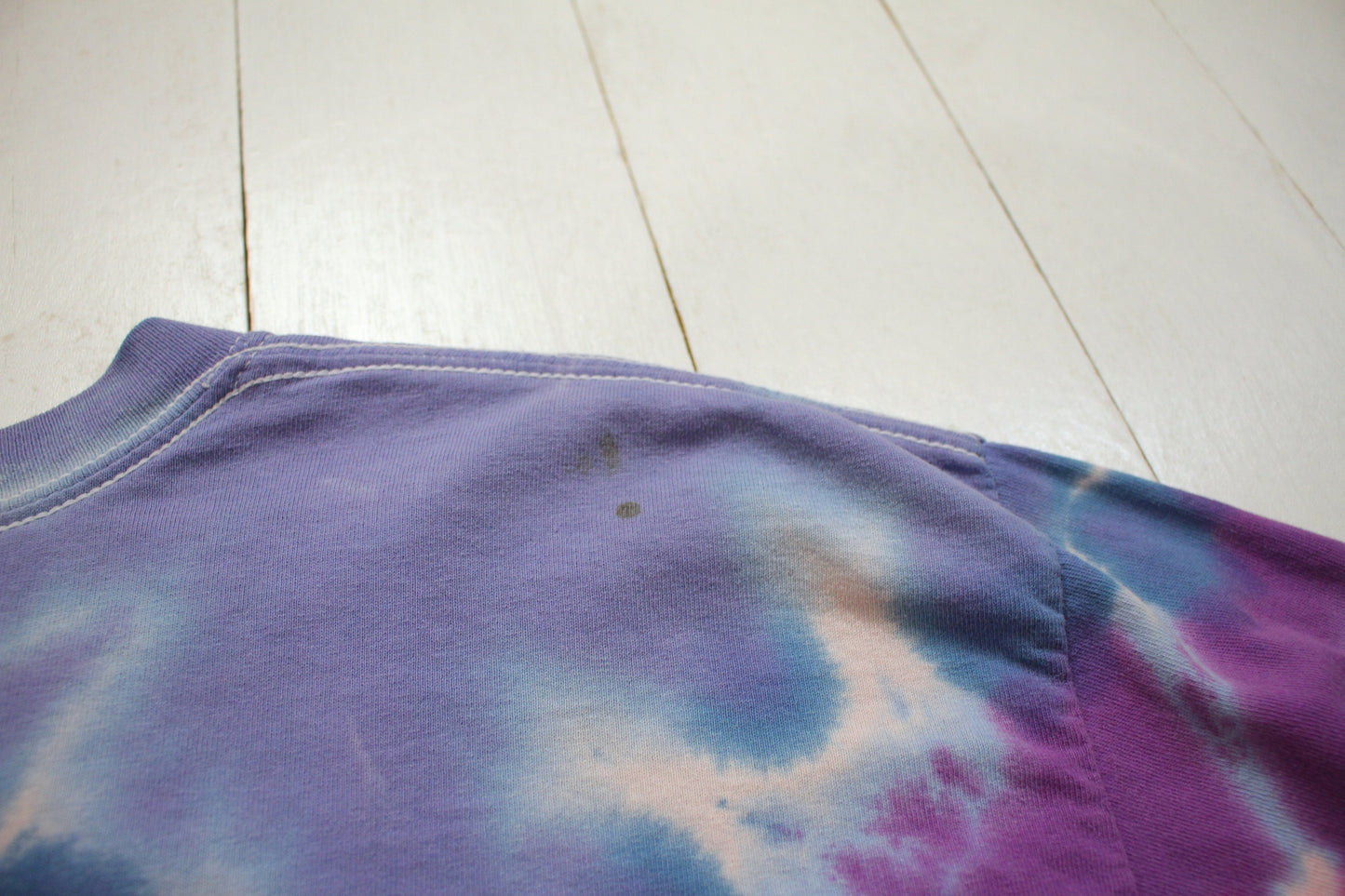 2000s Long Sleeve Tie-Dye T-Shirt Size M