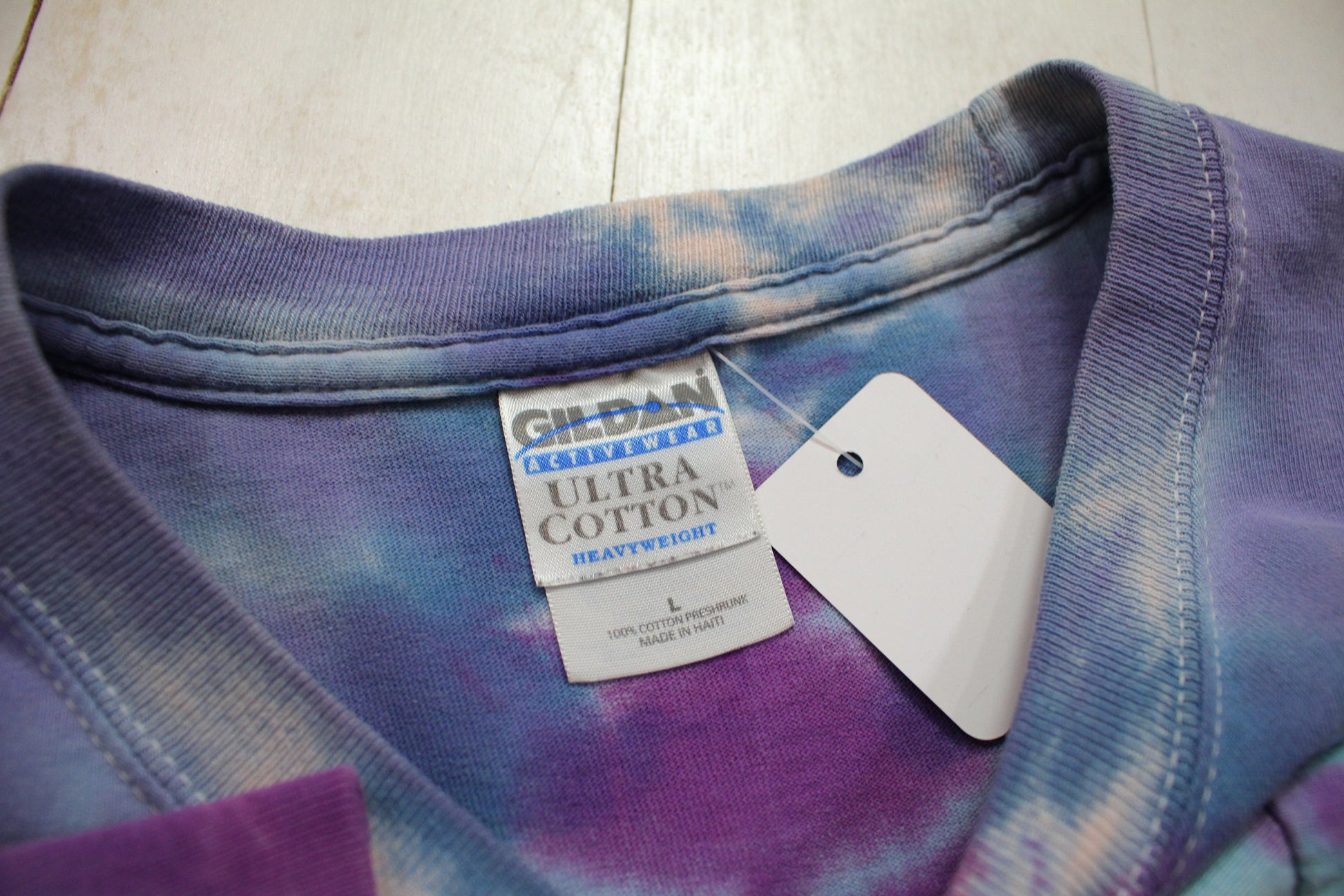 2000s Long Sleeve Tie-Dye T-Shirt Size M