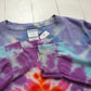 2000s Long Sleeve Tie-Dye T-Shirt Size M