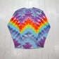 2000s Long Sleeve Tie-Dye T-Shirt Size M