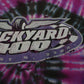 2000s 2000 Y2K Brickyard 400 Tie Dye Nascar Racing T-Shirt Size M