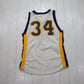 1990s Russell Athletic Trojans 34 Basketball Jersey Made in USA Size L