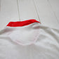 1980s/1990s Blank White Cycling Jersey Size S/M