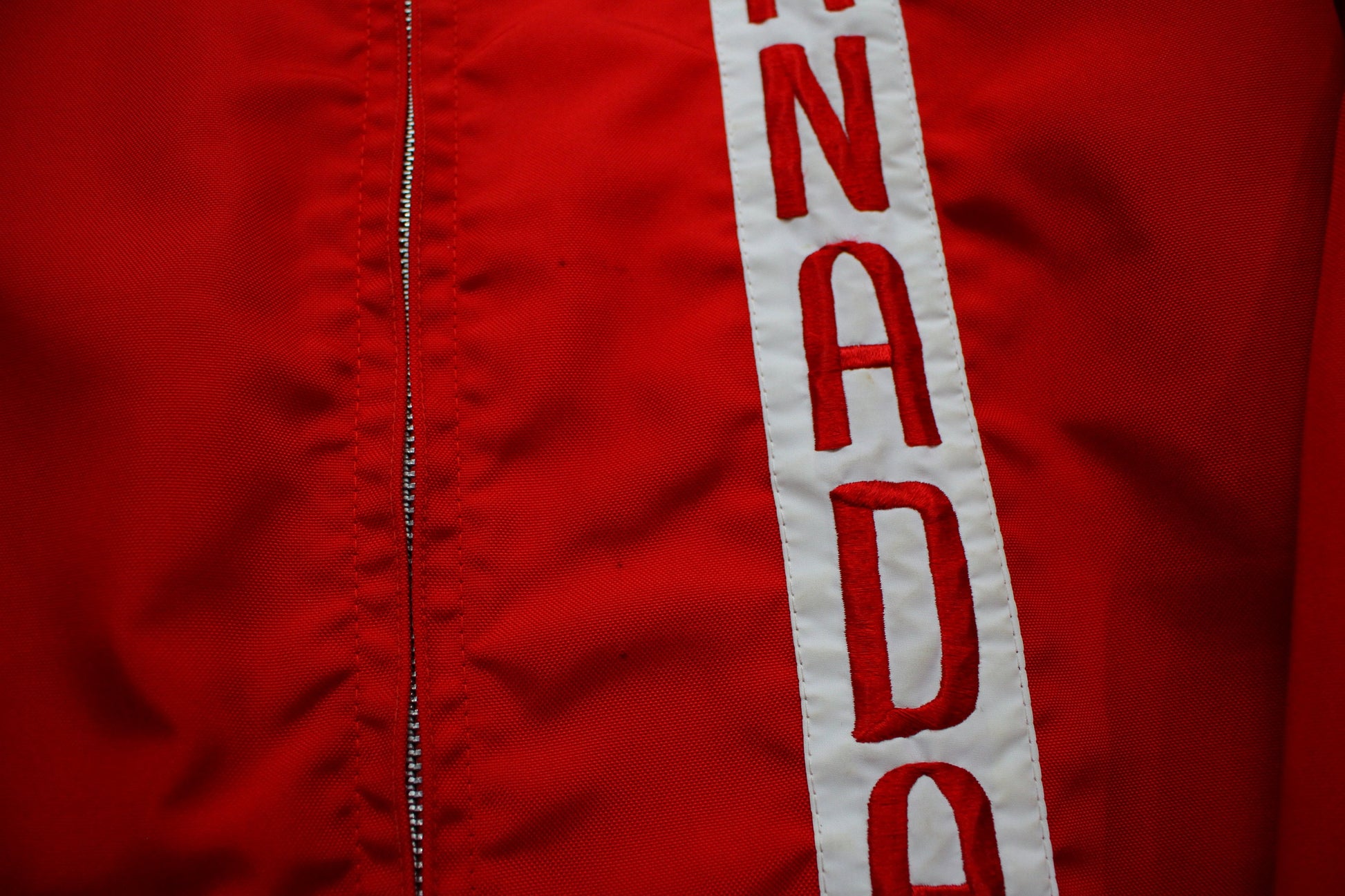 1960s Canada Aerobatics Austria Patch Flight Windbreaker Shell Jacket M