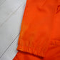 1970s/1980s Printwear Orange Nylon Coach Windbreaker Jacket Made in USA Size S/M