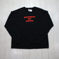 1990s/2000s Y2K Procrastinators Unite Tomorrow Long Sleeve T-Shirt Size XL