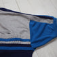 1980s Colourblock Shortsleeve Collared Sweatshirt Size L