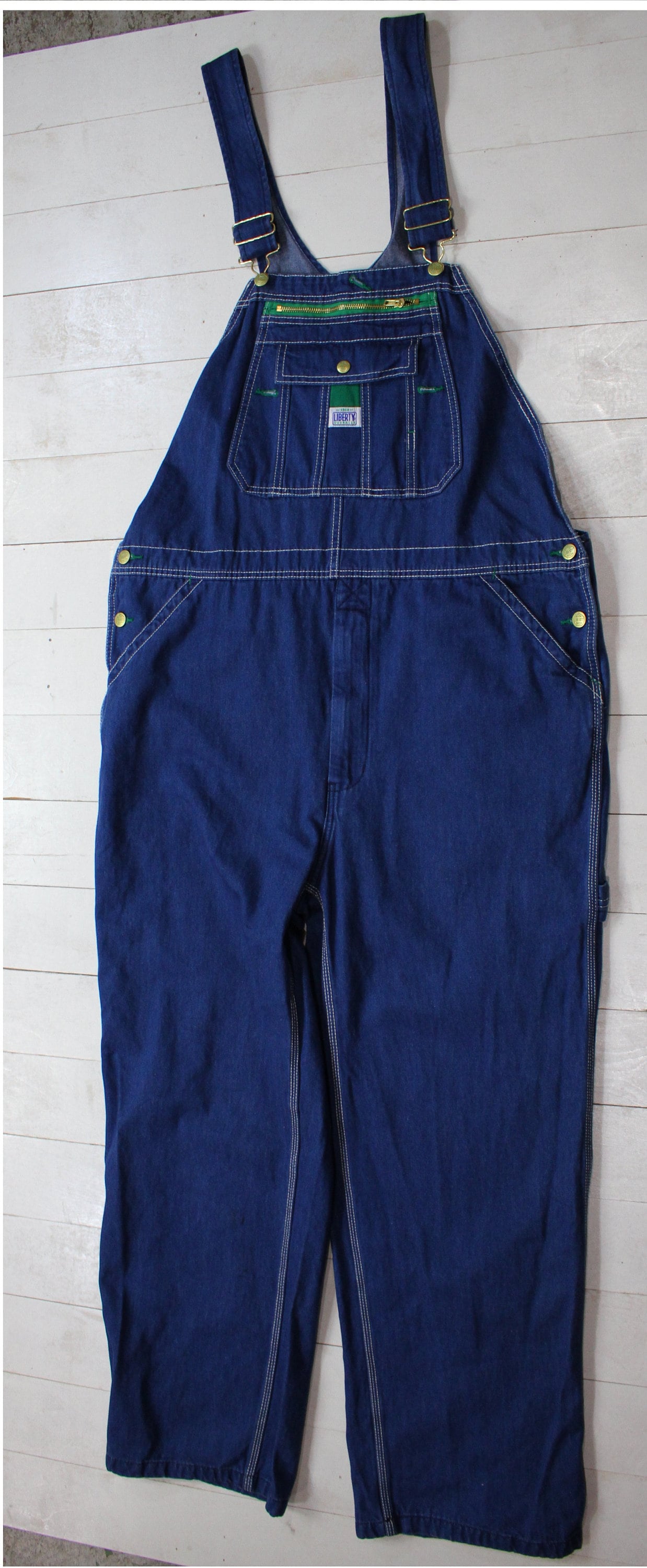 2010s Liberty Overalls Denim Overalls Size 42x29