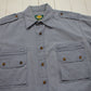 1990s Cabela's Chambray Safari Shirt Size L/XL