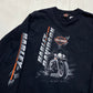 2000s 2005 Y2K Harley-Davidson Daytona Beach Florida Long Sleeve Pocket T-Shirt Made in USA Size L