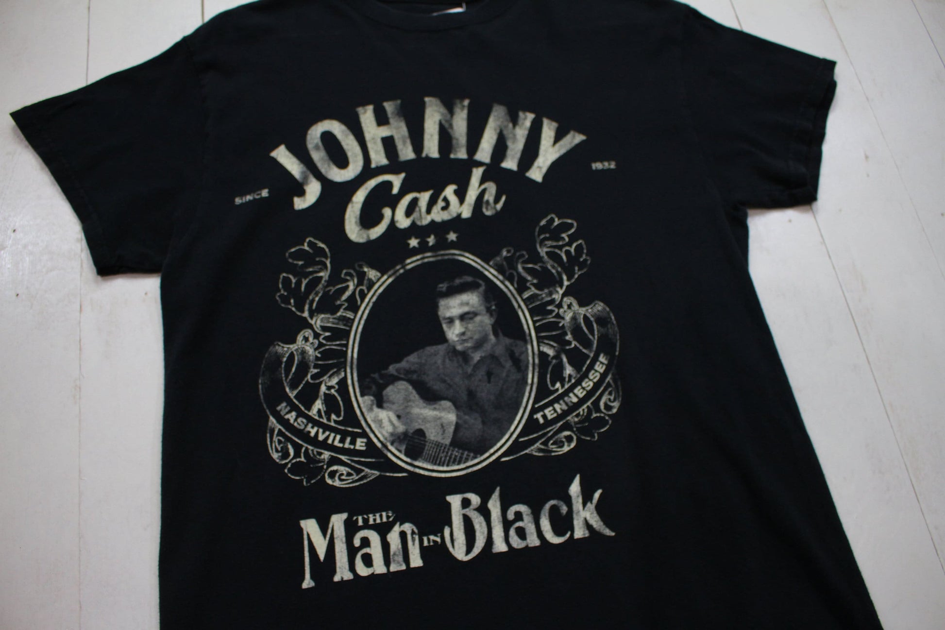 2000s/2010s Johnny Cash The Man in Black T-Shirt Size S