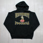 1990s/2000s Distressed University High School Football Hoodie Sweatshirt Size L