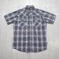 2000s/2010s Canyon Guide Outfitters Shortsleeve Western Shirt Size L